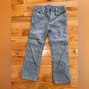 Crewcuts corduroy pants size 4slim